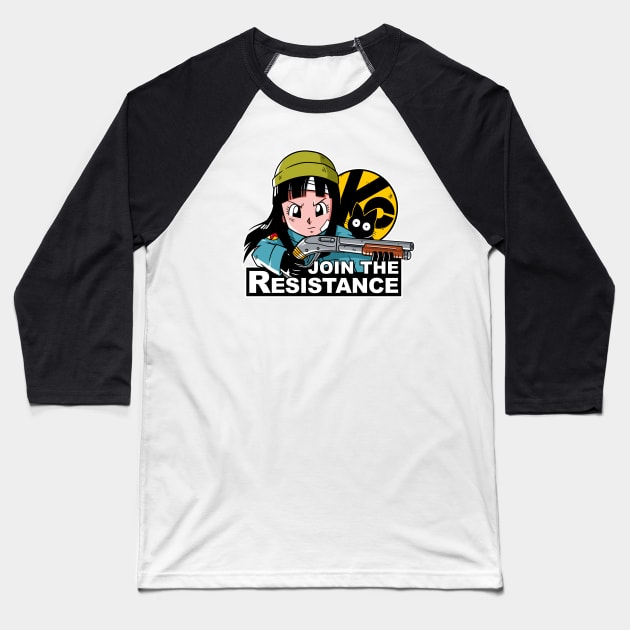 Mai's Resistance Baseball T-Shirt by wloem